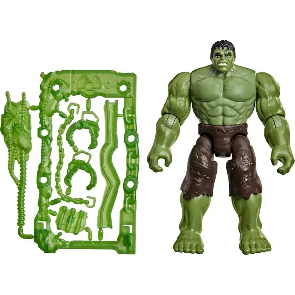 Spider-Man Zi Nouă: Figurina Hulk cu accesorii 11cm – Hasbro imaginea 2