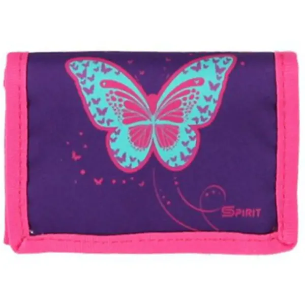 Spirit: Butterfly 3D model cu LED rucsac, ghiozdan 5 bucăți set imaginea 3