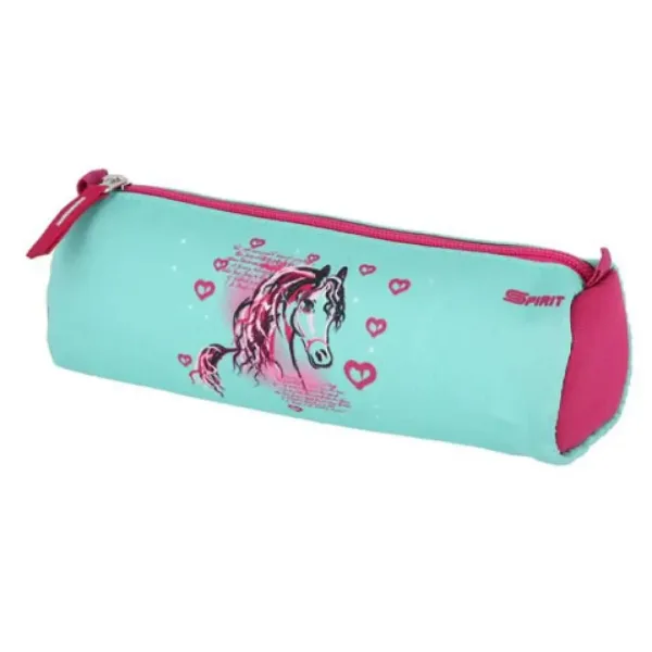 Spirit: Cai albastru-pink set rucsac 5 bucăți cu accesorii și lumini LED imaginea 4