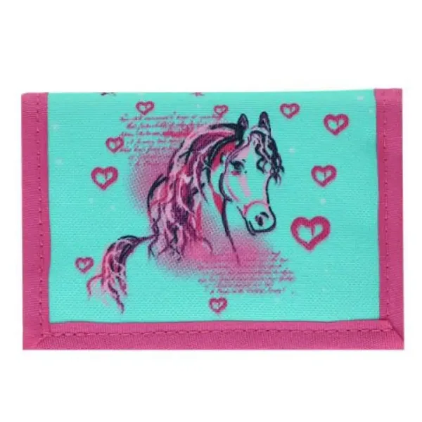 Spirit: Cai albastru-pink set rucsac 5 bucăți cu accesorii și lumini LED imaginea 5