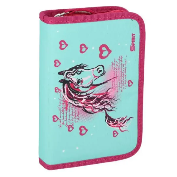 Spirit: Cai albastru-pink set rucsac 5 bucăți cu accesorii și lumini LED imaginea 6