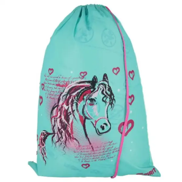Spirit: Cai albastru-pink set rucsac 5 bucăți cu accesorii și lumini LED imaginea 7