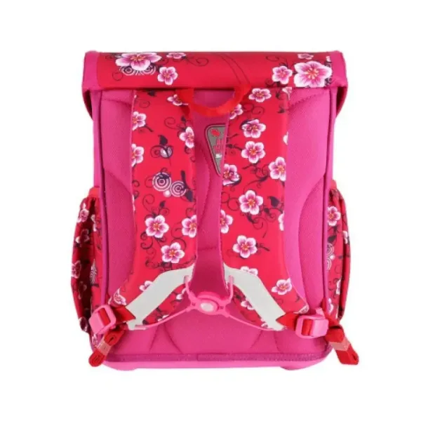 Spirit: Fluture cu flori 4 bucăți Cool ergonomic set rucsac pentru școală imaginea 5