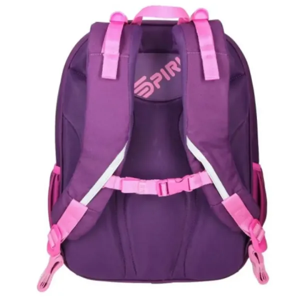 Spirit: Fluture mov-roz rucsac, ghiozdan ergonomic imaginea 4