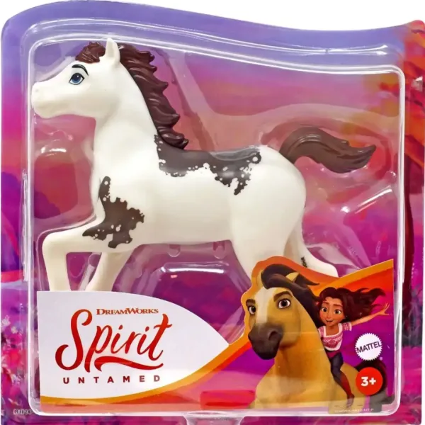 Spirit: Poni Knabstrupper alb-cafeniu - Mattel imaginea 2