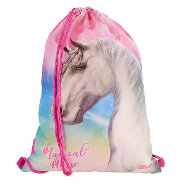 Spirit: Magical Horse 5 bucăți set rucsac pentru școală cu accesorii și lumini LED imaginea 6