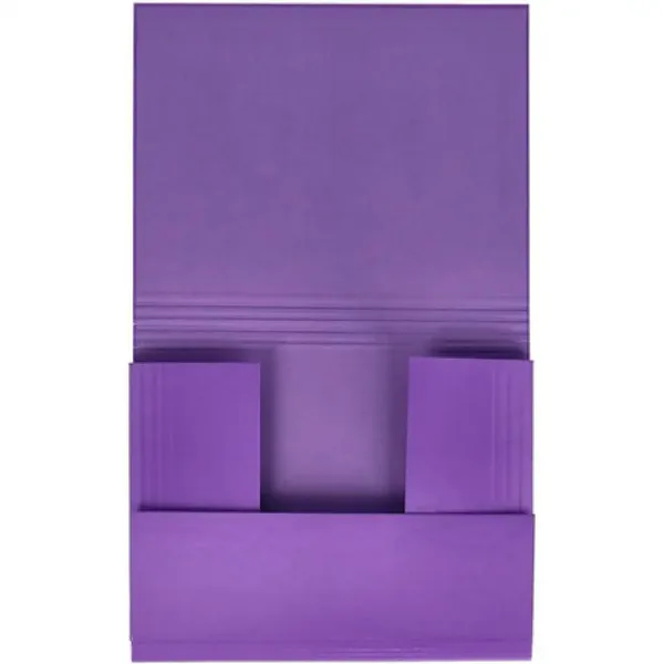 Spirit: mapă mov carton cu elastic A4 de 30mm grosime imaginea 2