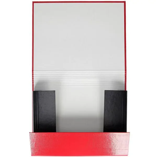 Spirit: mapă roșie carton cu elastic A4 de 30mm grosime imaginea 2