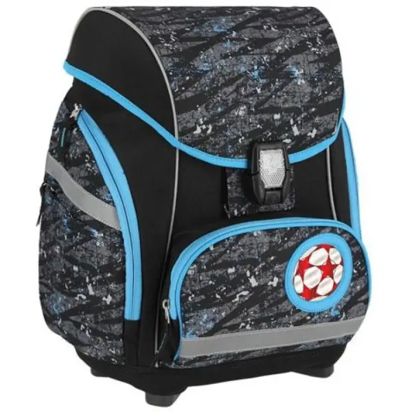 Spirit: Model 3D Football set ghiozdan ergonomic din 5 piese cu iluminare LED 34x22x41cm imaginea 2