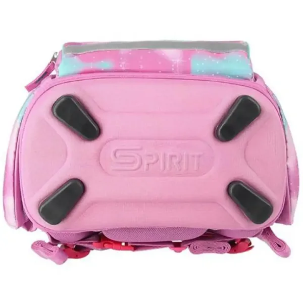 Spirit: Model 3D Unicorn set ghiozdan ergonomic din 5 piese cu iluminare LED 34x22x41cm imaginea 3