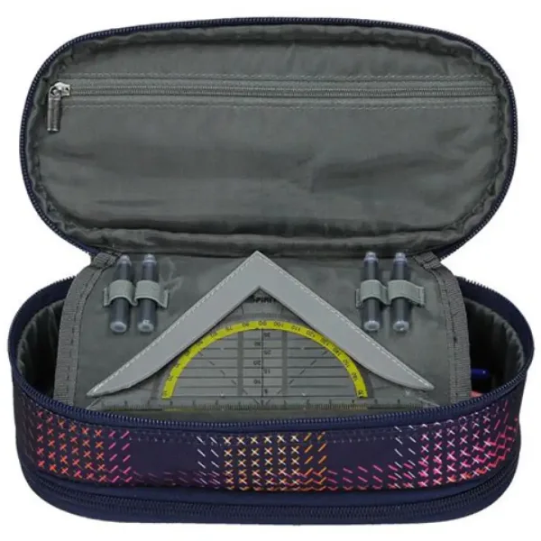 Spirit: My Bag penar oval cu două compartimente și design unic imaginea 2