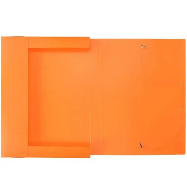 Spirit: Neon portocaliu mapă plastic pentru caiete cu elastic A4 imaginea 2