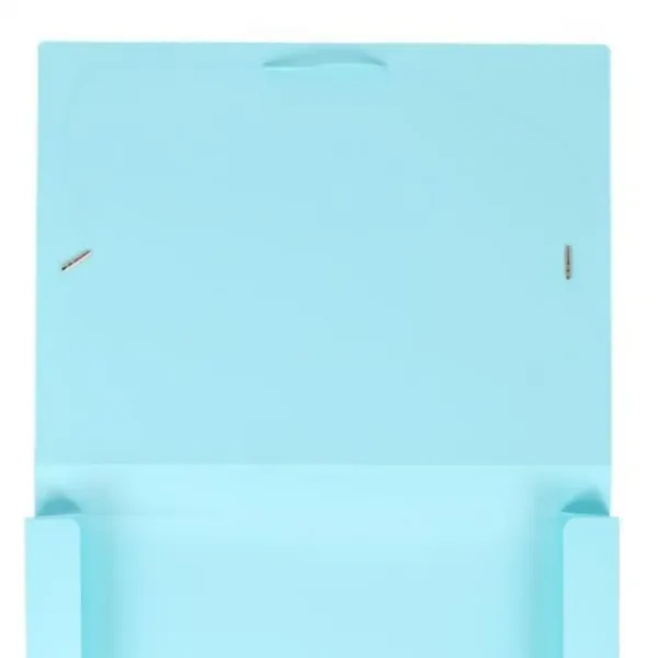 Spirit: Pastel albastru mapă pentru caiete cu elastic A4 cu o grosime de 30mm imaginea 2