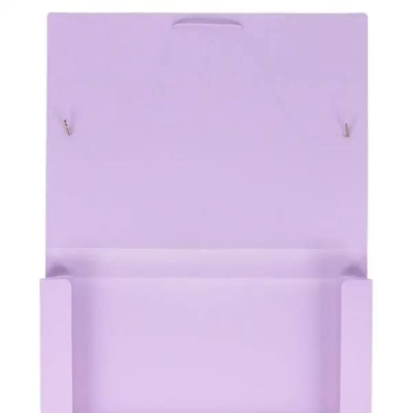 Spirit: Pastel mov mapă pentru caiete cu elastic A4 cu o grosime de 30mm imaginea 2