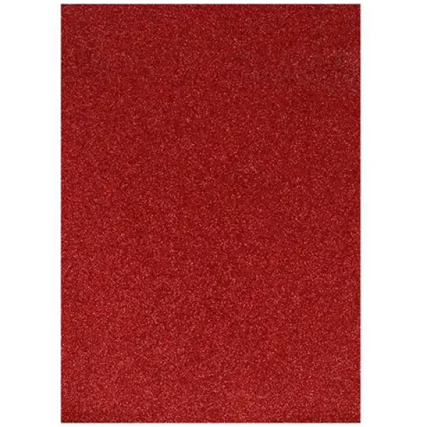 Spirit: Placă de spumă decorativă strălucitoare roșie A/4 1buc imaginea 1