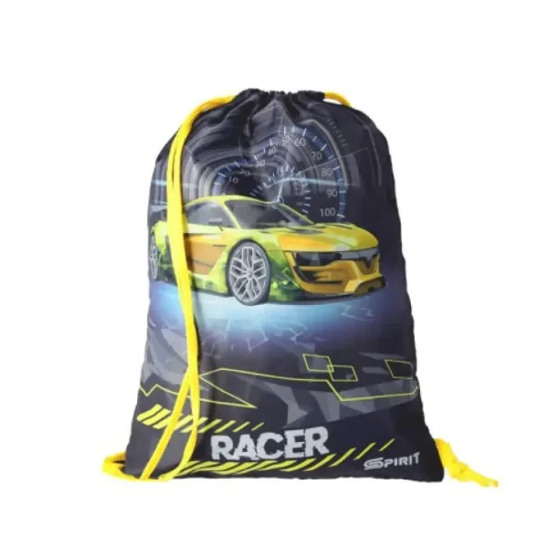 Spirit: Racer 4 bucăți Cool ergonomic set rucsac pentru școală imaginea 3