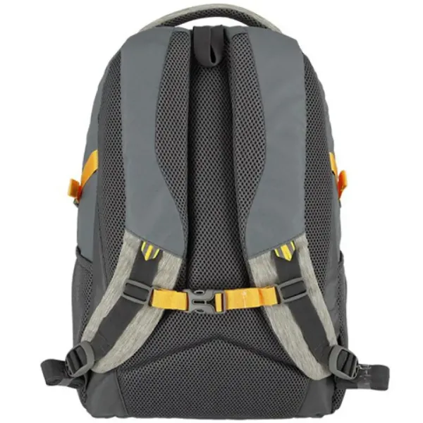 Spirit: Rucsac gri, galben cu colțuri rotunjite 48x31x20cm imaginea 2
