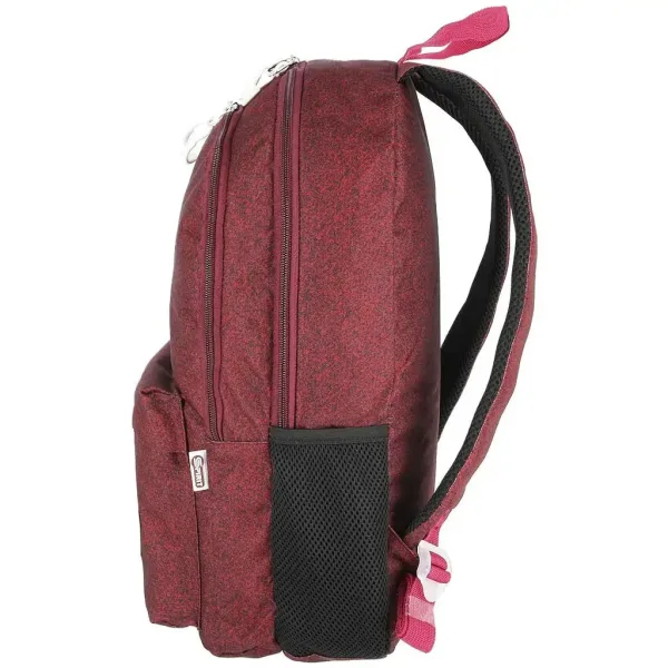 Spirit: SHADE bordeaux rucsac, ghiozdan trei compartimente rotunjit 43x29x21cm imaginea 2