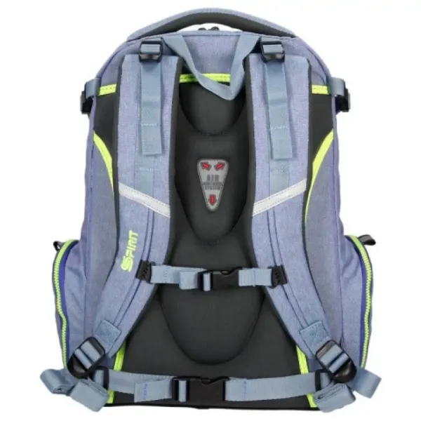 Spirit: Stinger albastru deschis rucsac ghiozdan ergonomic premium imaginea 4