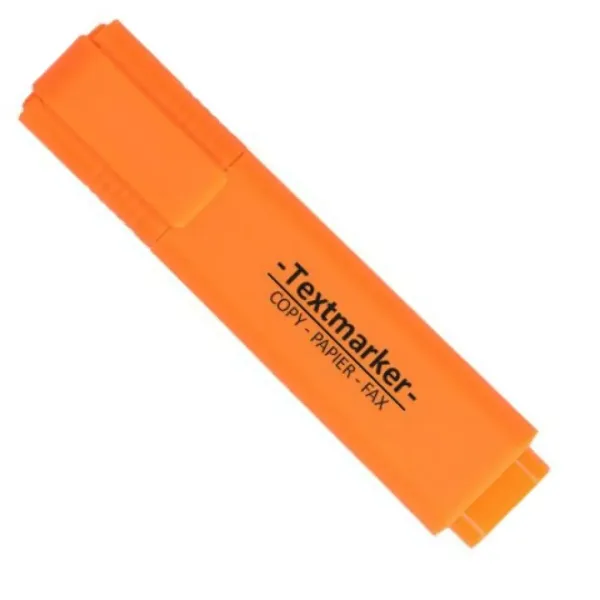 Spirit: Textmarker neon portocaliu textliner 1-4mm vârf tăiat imaginea 1