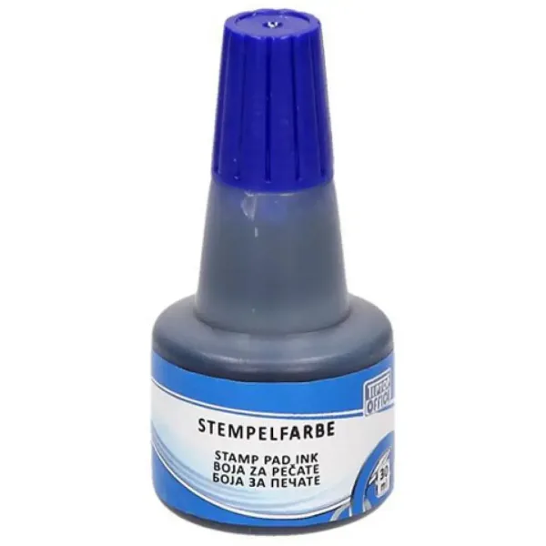 Spirit: tuș de ștampilă albastru 30ml imaginea 2