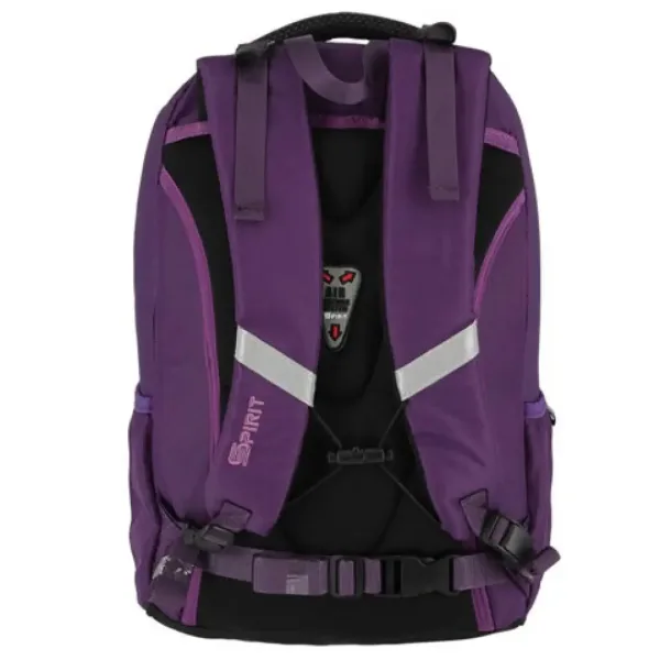 Spirit: Urban mov rucsac, ghiozdan ergonomic 46x32x22cm imaginea 3
