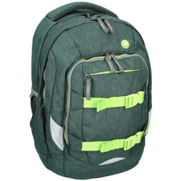 Spirit: Urban rucsac ghiozdan verde ergonomic imaginea 2