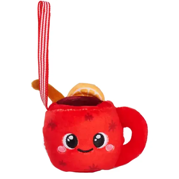 Squeezlings: Figură de pluș de Crăciun cu cârlig, disponibilă în mai multe variante, 1 buc - Simba Toys imaginea 3