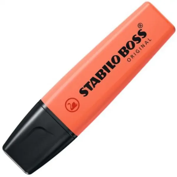 Stabilo: BOSS Original Pastel textliner culoare coral pal 2-5mm imaginea 1