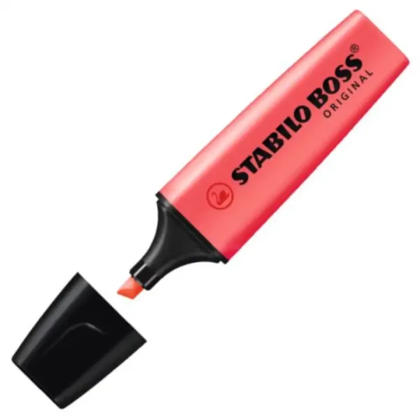 Stabilo: BOSS Original textliner culoarea roșie 2-5mm imaginea 2