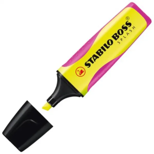 Stabilo: BOSS SPLASH textliner culoarea galbenă 2-5mm imaginea 2