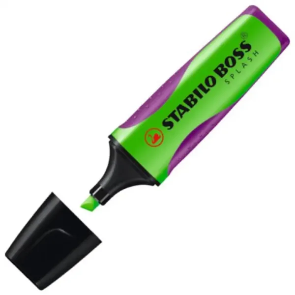 Stabilo: BOSS SPLASH textliner culoarea verde 2-5mm imaginea 2