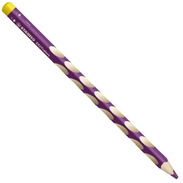 Stabilo: EASYcolors L triunghi creion colorat violet imaginea 1