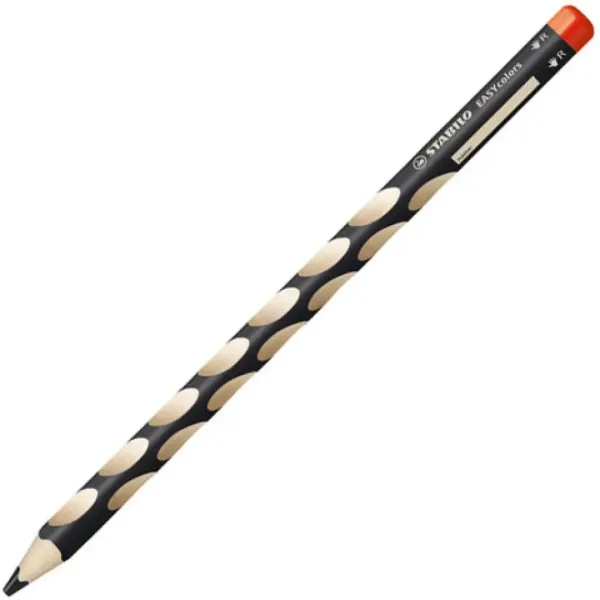 Stabilo: EASYcolors R triunghi creion colorat negru imaginea 1