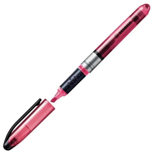Stabilo: Navigator textliner pink 1-4mm imaginea 2
