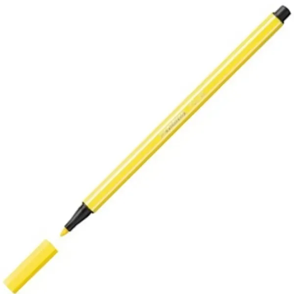 Stabilo: Pen 68 culoare galben lămâie 1mm imaginea 2