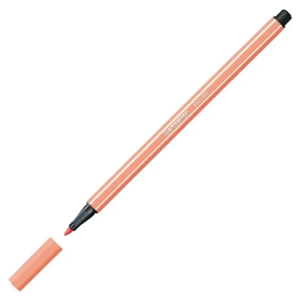 Stabilo: Pen 68 pen brush culoare deschisă 1mm imaginea 2