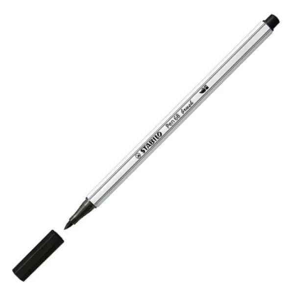 Stabilo: Pen 68 pen brush culoarea gri rece imaginea 2