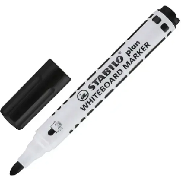 Stabilo: Plan WhiteBoard marker marker culoarea neagră imaginea 2