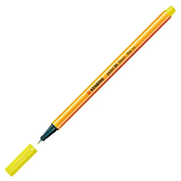 Stabilo: Point 88 0,4mm galben lămâie culoare imaginea 2