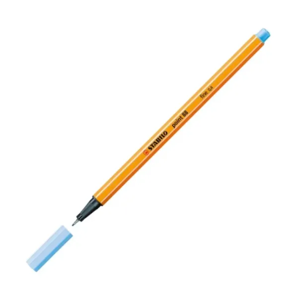 Stabilo: Point 88 de 0,4mm albastru gheață culoare imaginea 2