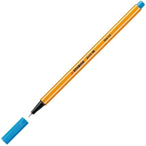 Stabilo: Point 88 fine 0,4mm culoarea albastră de mare imaginea 2