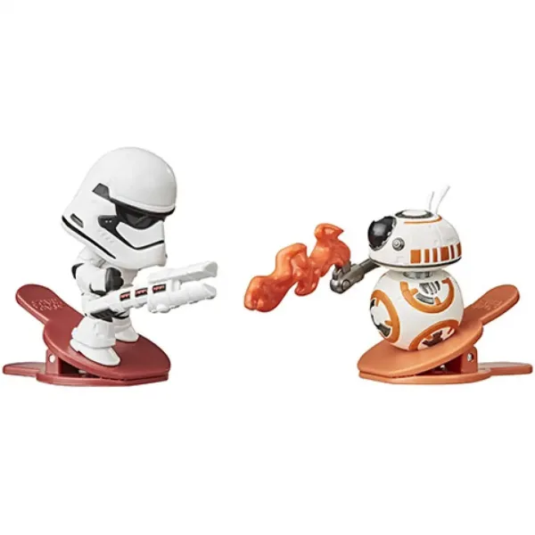 Star Wars Battle Bobblers BB-8 vs Stormtrooper figurină - Hasbro imaginea 2