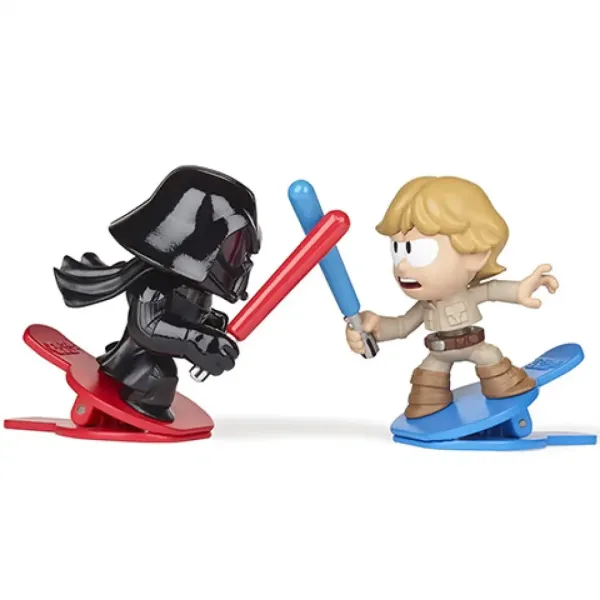 Star Wars Battle Bobblers Vader vs Luke figurină - Hasbro imaginea 2