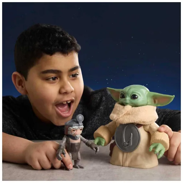 Star Wars: Figura Grogu îmbrățișătoare - Hasbro imaginea 4