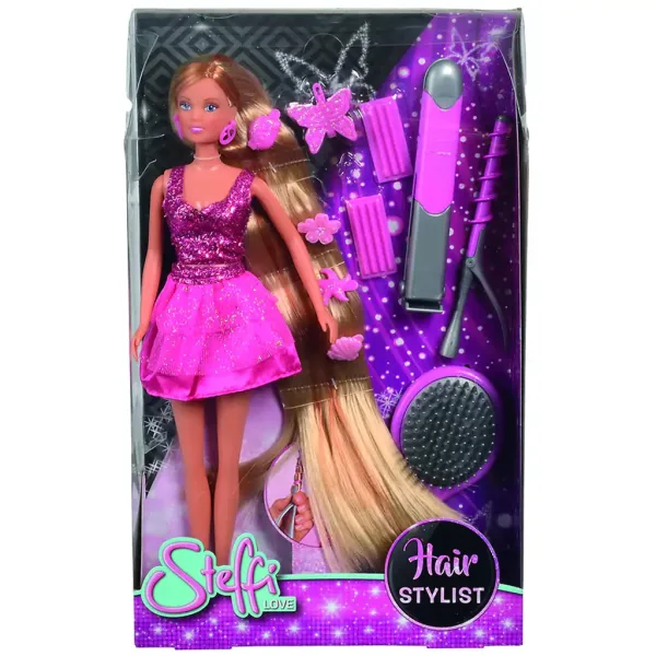 Steffi Love: Păpușă coafor cu accesorii 29cm - Simba Toys imaginea 6
