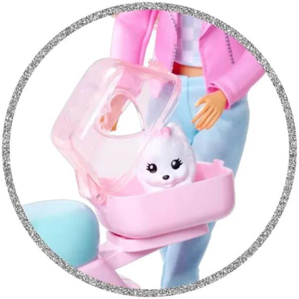 Steffi Love: Set de joacă cu păpușa Steffi și scuter - Simba Toys imaginea 3