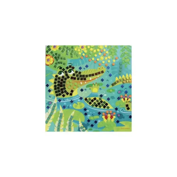 Stick'N Fun set de făcut poză mozaic - Animalele junglei imaginea 2