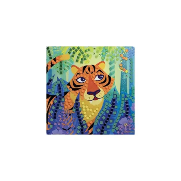 Stick'N Fun set de făcut poză mozaic - Animalele junglei imaginea 3