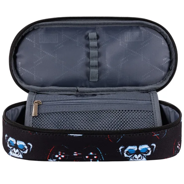 St.Right: Blue Gamer – penar oval negru-albastru, 23 cm imaginea 2